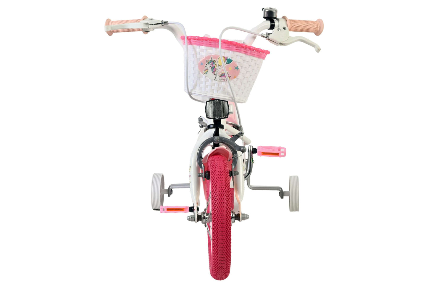 Volare Unicorn 12 inch 2026 Meisjes Twee handremmen - Fietsenconcurrent.nl