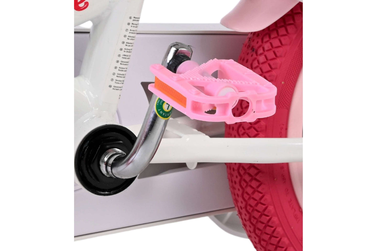 Volare Unicorn 12 inch 2026 Meisjes Twee handremmen - Fietsenconcurrent.nl