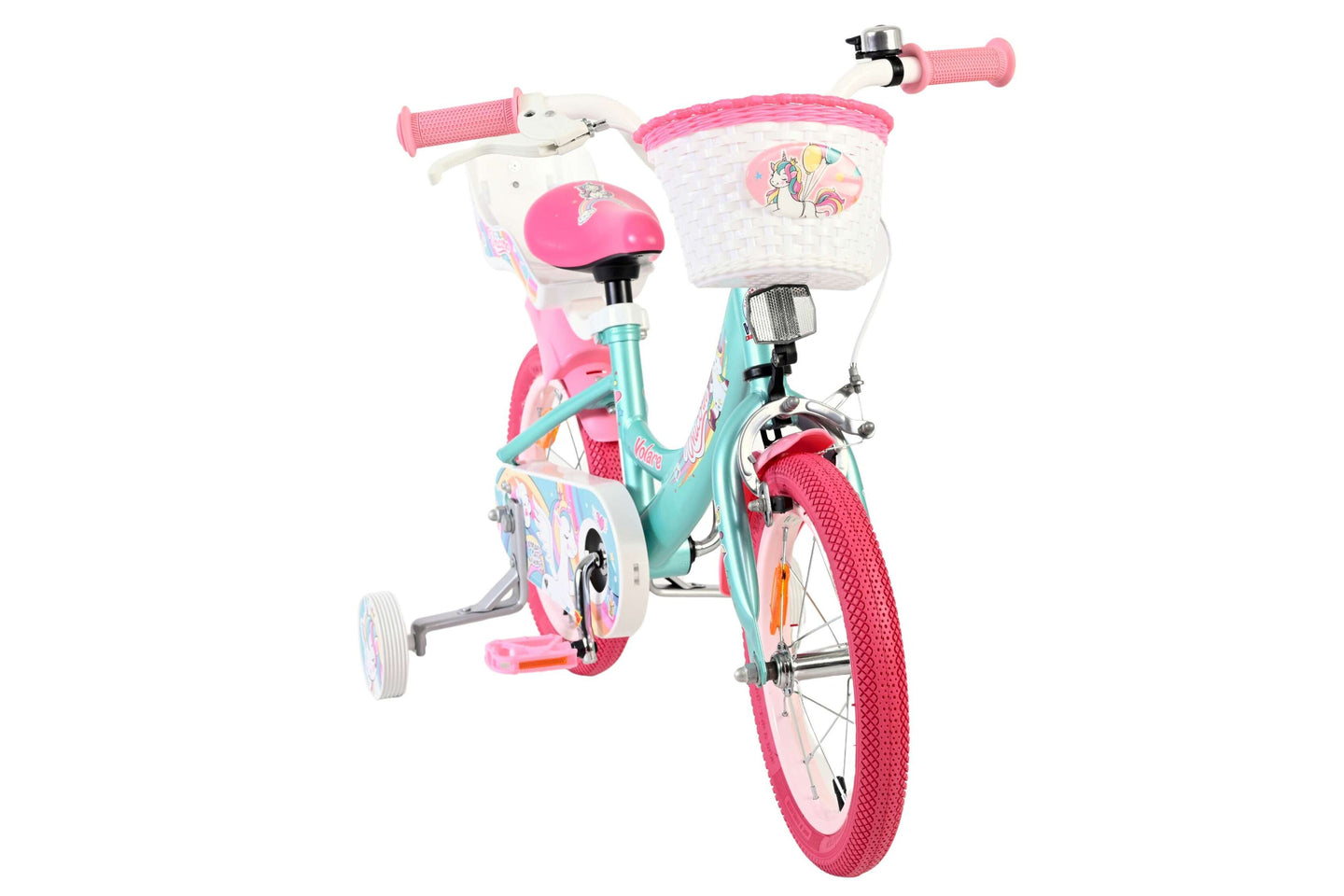Volare Unicorn 14 inch 2026 Meisjes - Fietsenconcurrent.nl