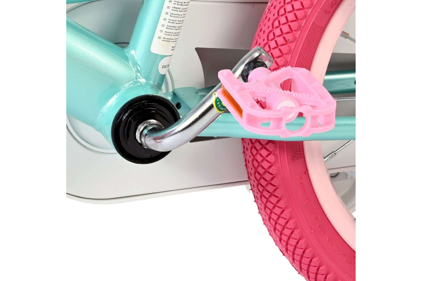 Volare Unicorn 14 inch 2026 Meisjes Twee handremmen - Fietsenconcurrent.nl