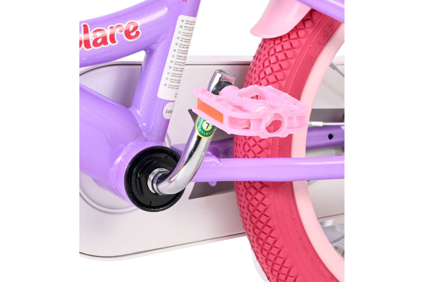 Volare Unicorn 14 inch 2026 Meisjes - Fietsenconcurrent.nl