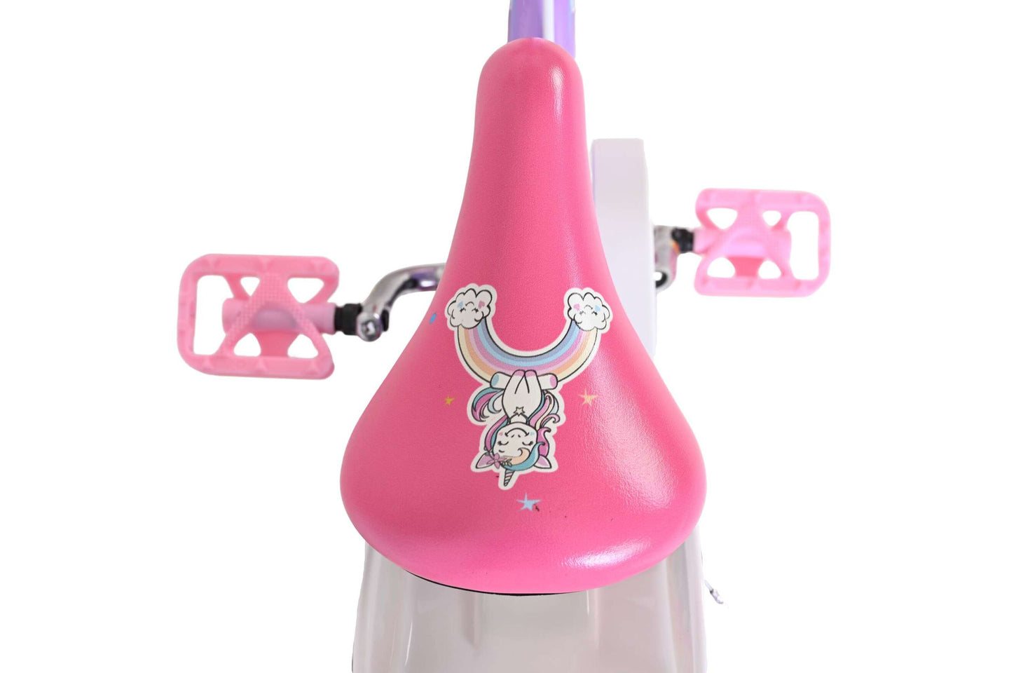 Volare Unicorn 14 inch 2026 Meisjes Twee handremmen - Fietsenconcurrent.nl