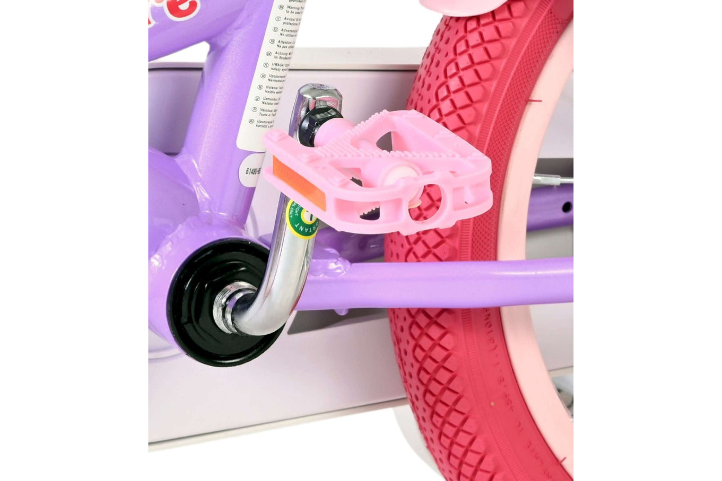 Volare Unicorn 14 inch 2026 Meisjes Twee handremmen - Fietsenconcurrent.nl