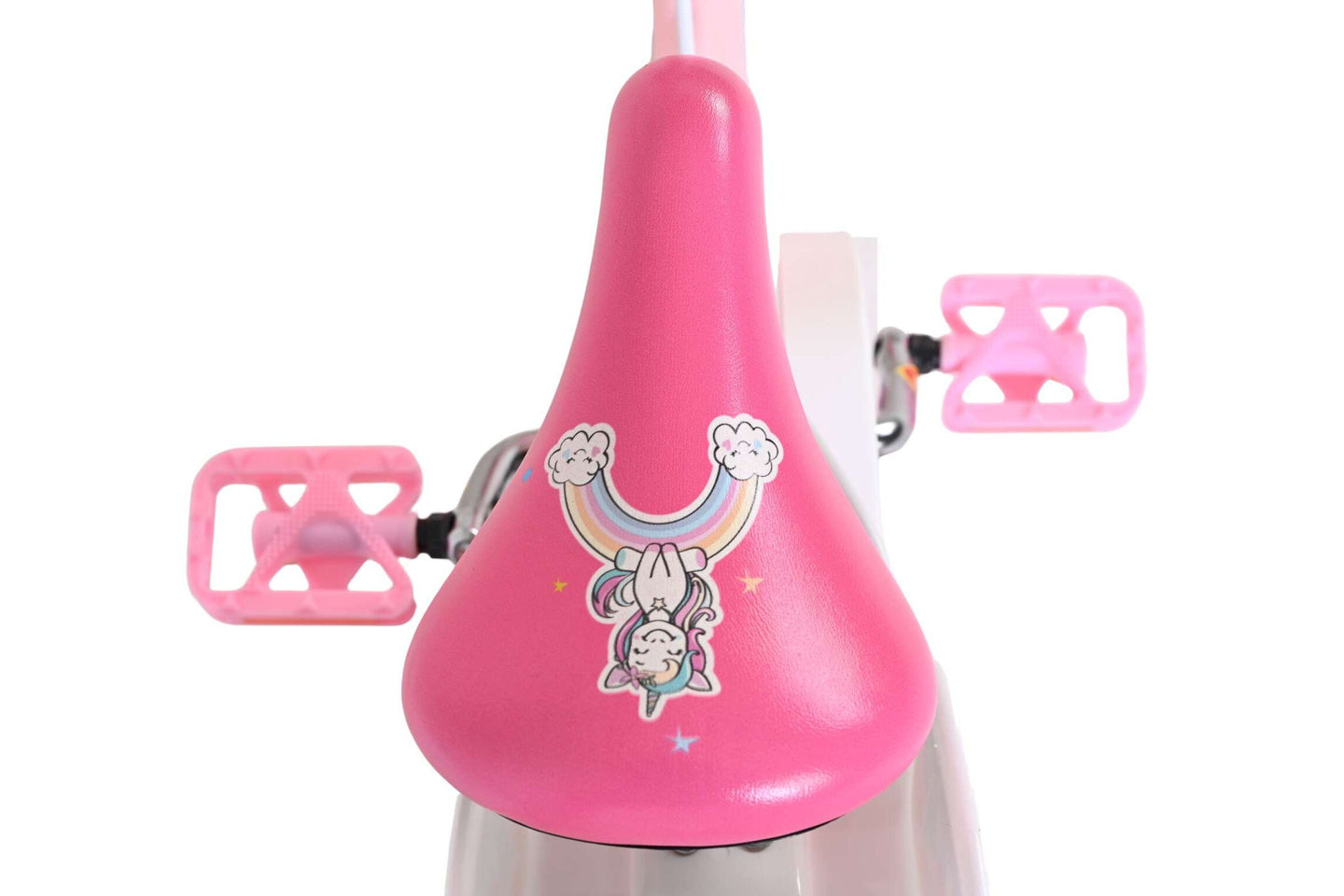 Volare Unicorn 14 inch 2026 Meisjes Twee handremmen - Fietsenconcurrent.nl