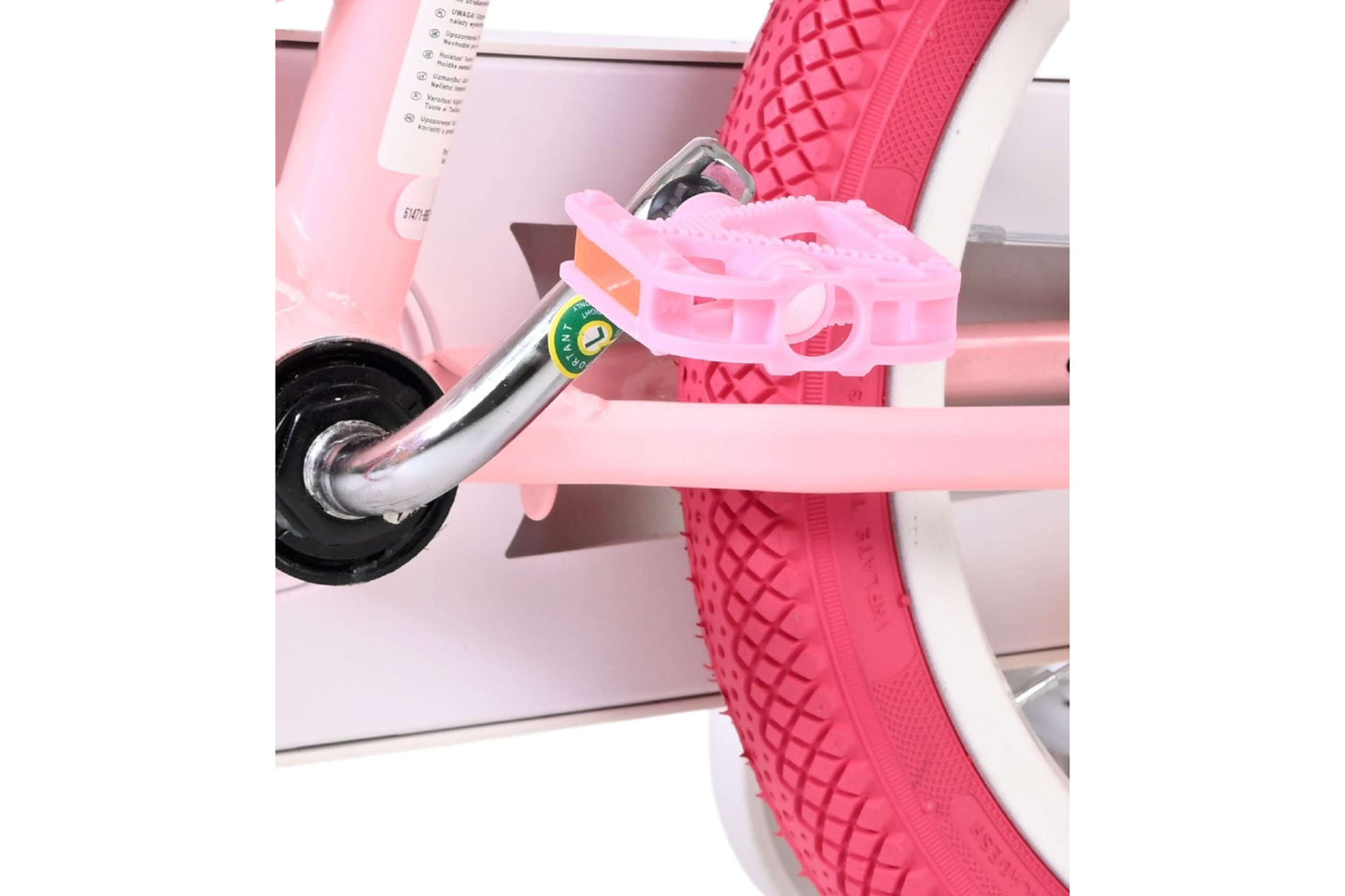 Volare Unicorn 14 inch 2026 Meisjes Twee handremmen - Fietsenconcurrent.nl