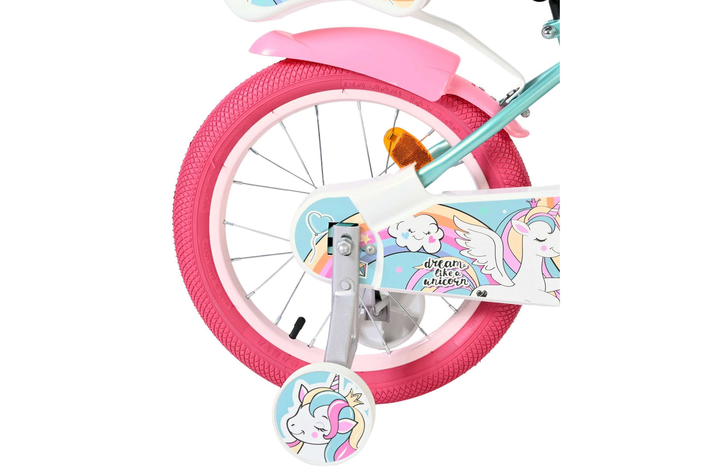 Volare Unicorn 16 inch 2026 Meisjes - Fietsenconcurrent.nl