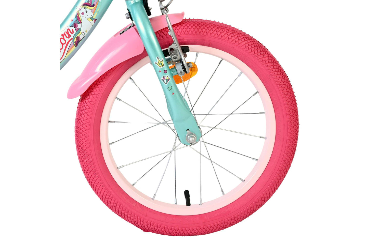 Volare Unicorn 16 inch 2026 Meisjes - Fietsenconcurrent.nl
