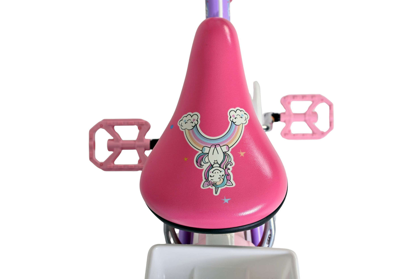 Volare Unicorn 16 inch 2026 Meisjes Twee handremmen - Fietsenconcurrent.nl
