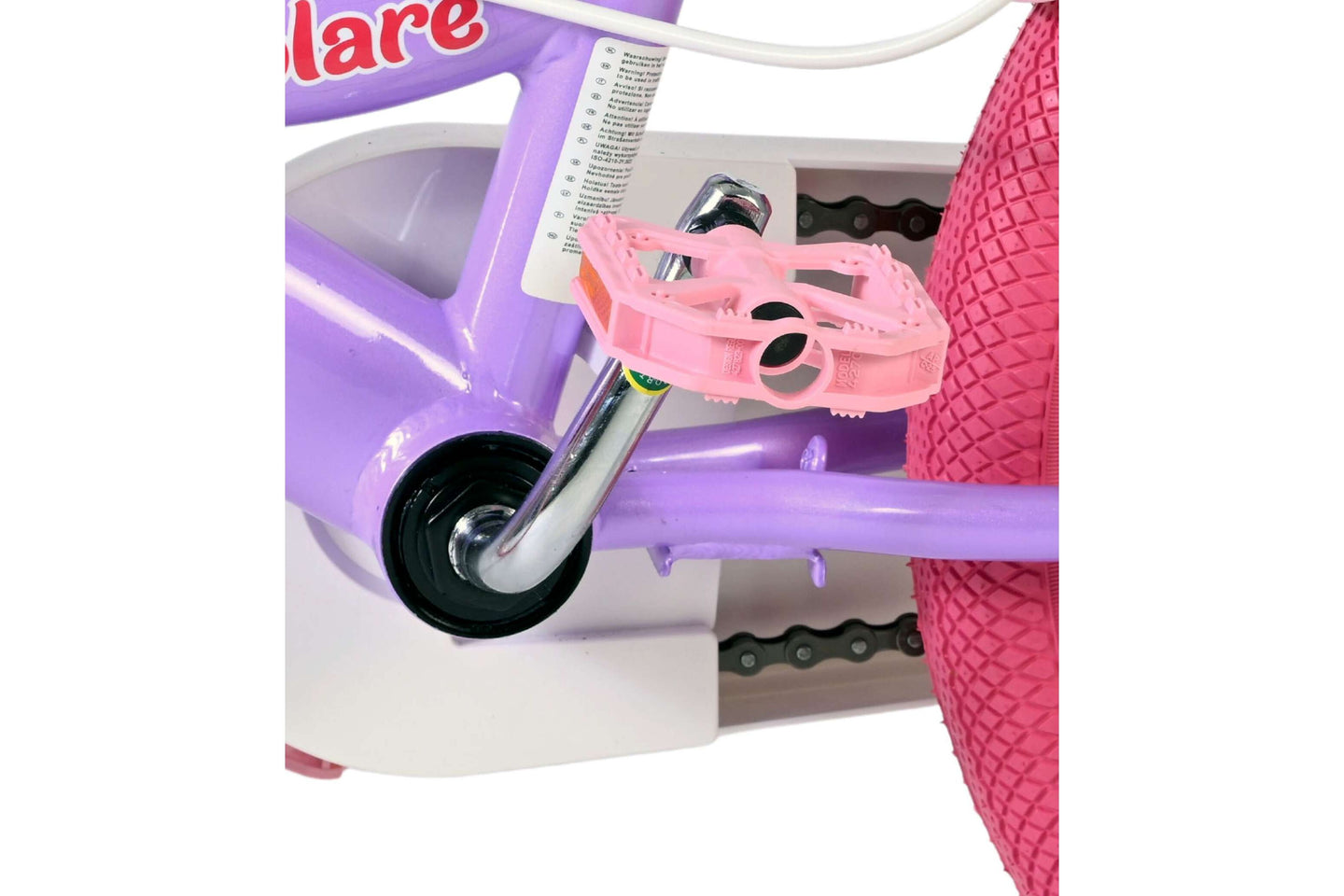 Volare Unicorn 16 inch 2026 Meisjes Twee handremmen - Fietsenconcurrent.nl