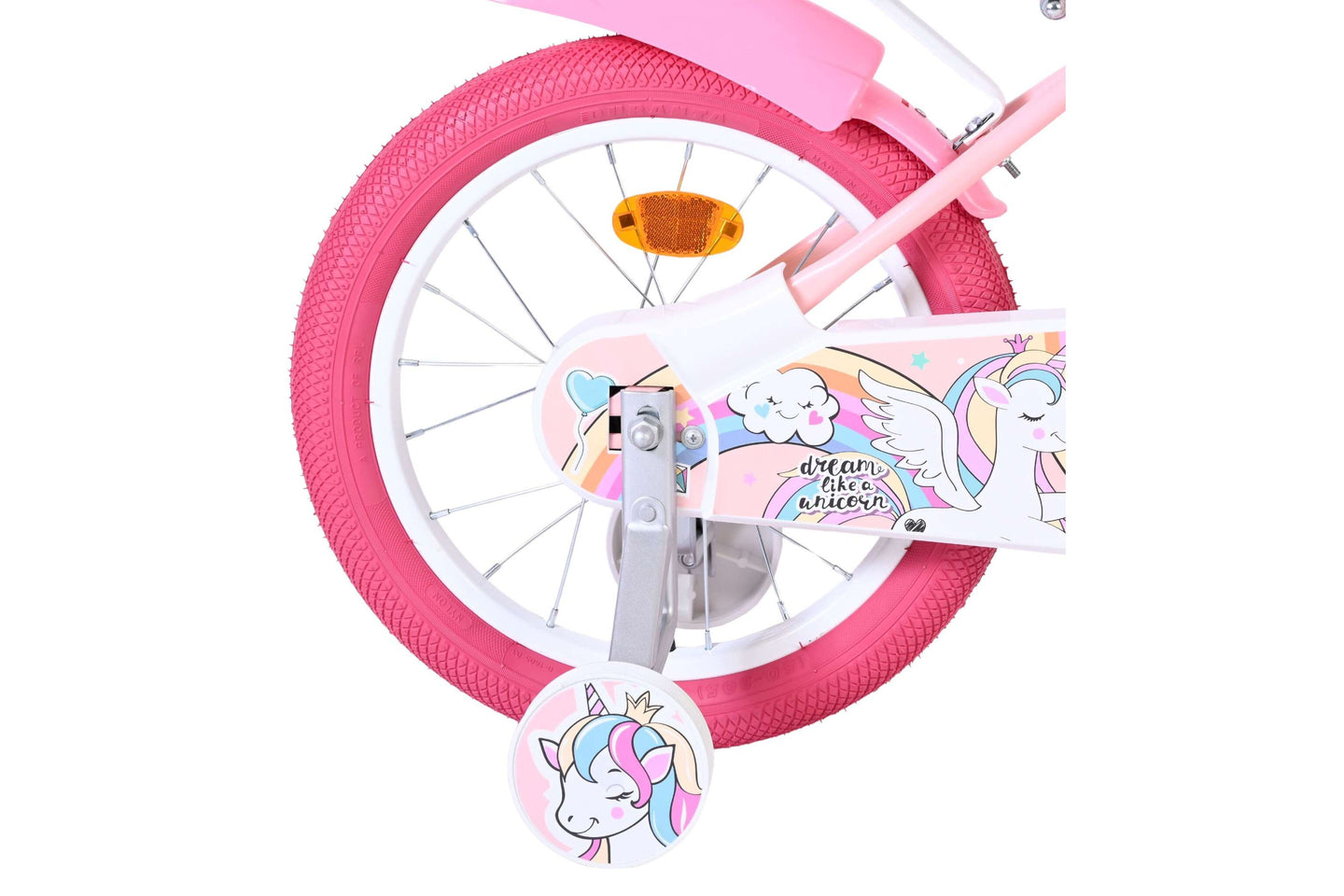 Volare Unicorn 16 inch 2026 Meisjes - Fietsenconcurrent.nl