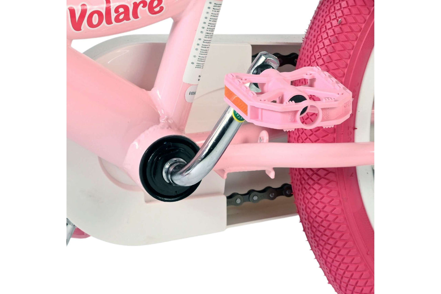Volare Unicorn 16 inch 2026 Meisjes Twee handremmen - Fietsenconcurrent.nl