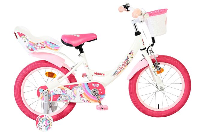 Volare Unicorn 16 inch 2026 Meisjes - Fietsenconcurrent.nl