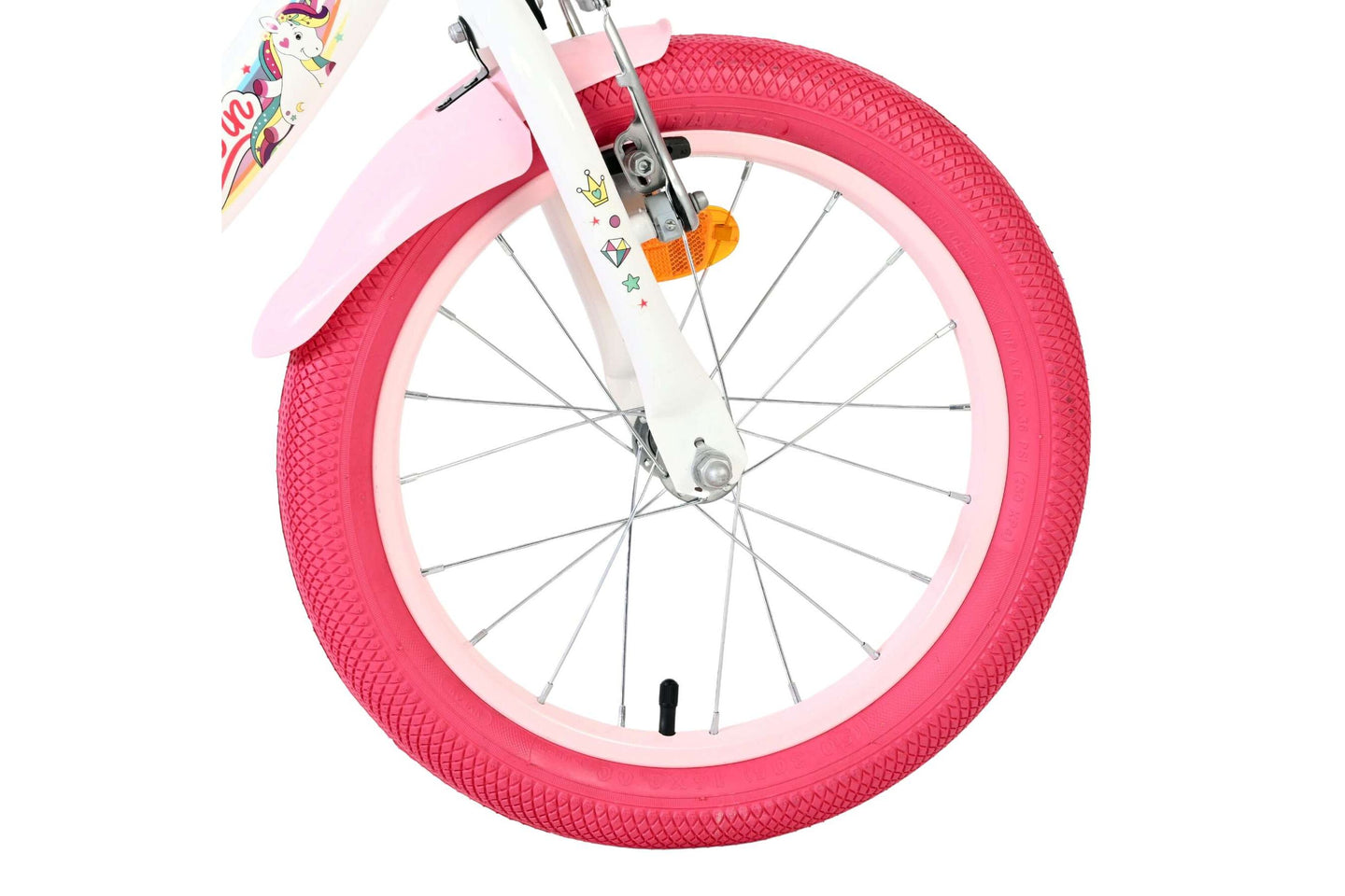 Volare Unicorn 16 inch 2026 Meisjes - Fietsenconcurrent.nl