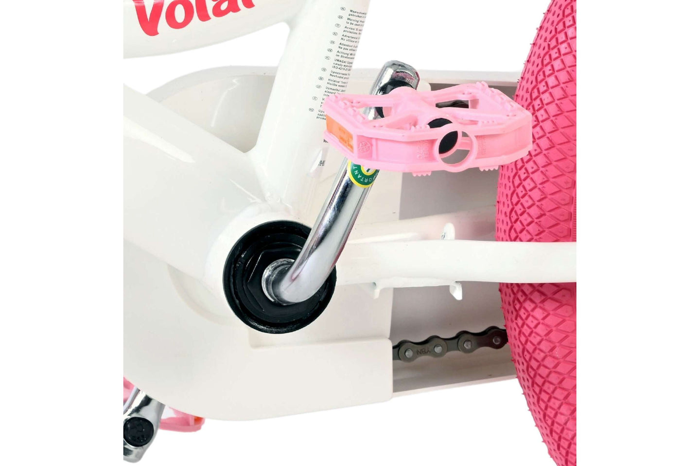 Volare Unicorn 16 inch 2026 Meisjes Twee handremmen - Fietsenconcurrent.nl