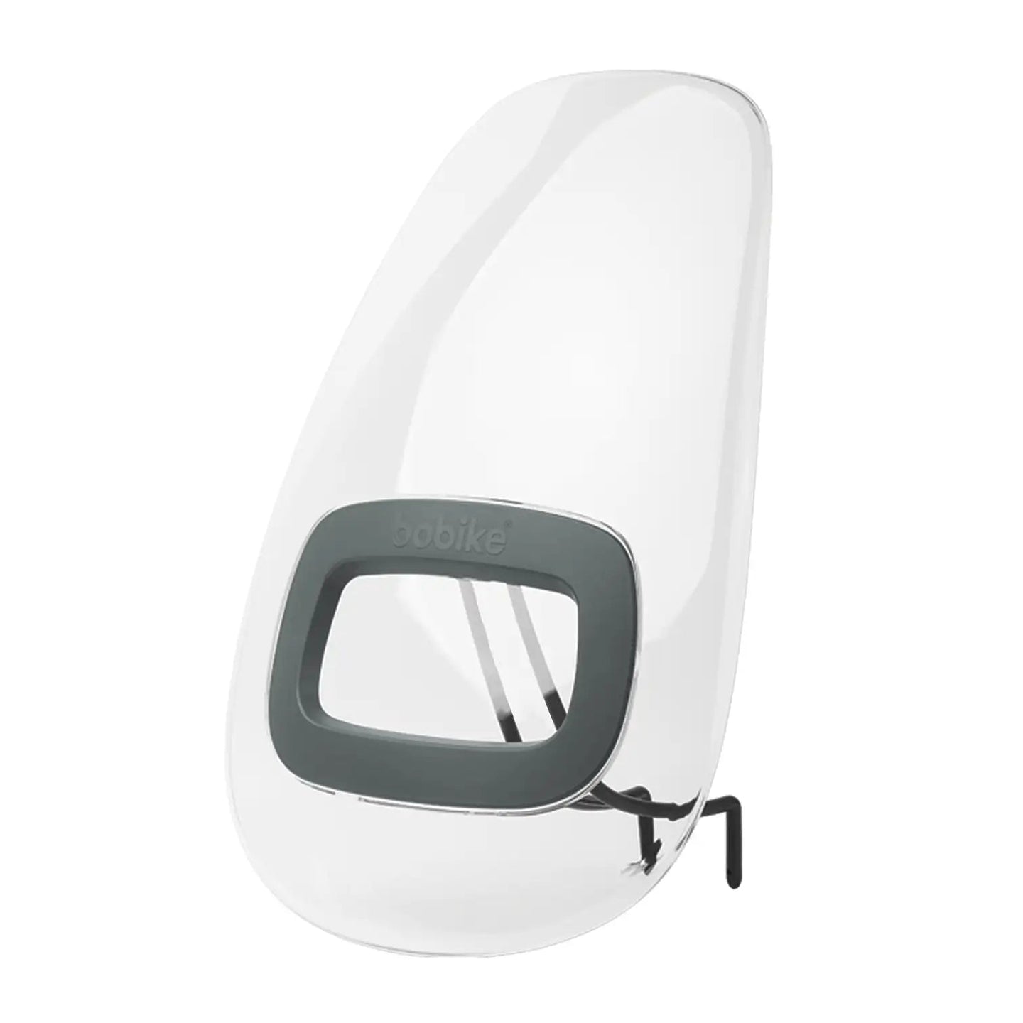 Bobike windscherm One+/ Go grijs - Fietsenconcurrent.nl