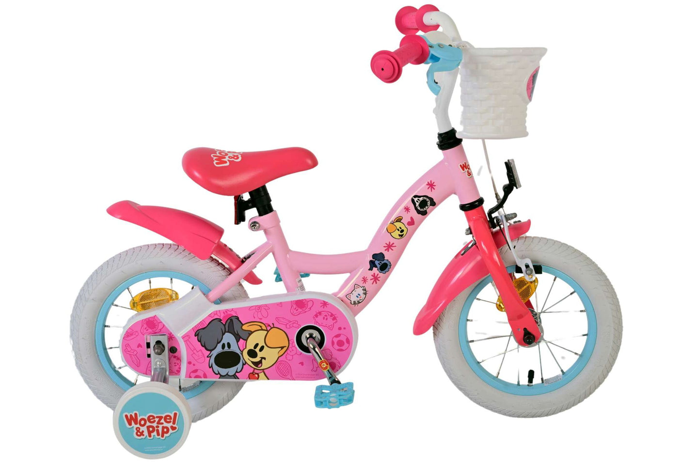 Volare Woezel en Pip 12 inch Meisjes - Fietsenconcurrent.nl