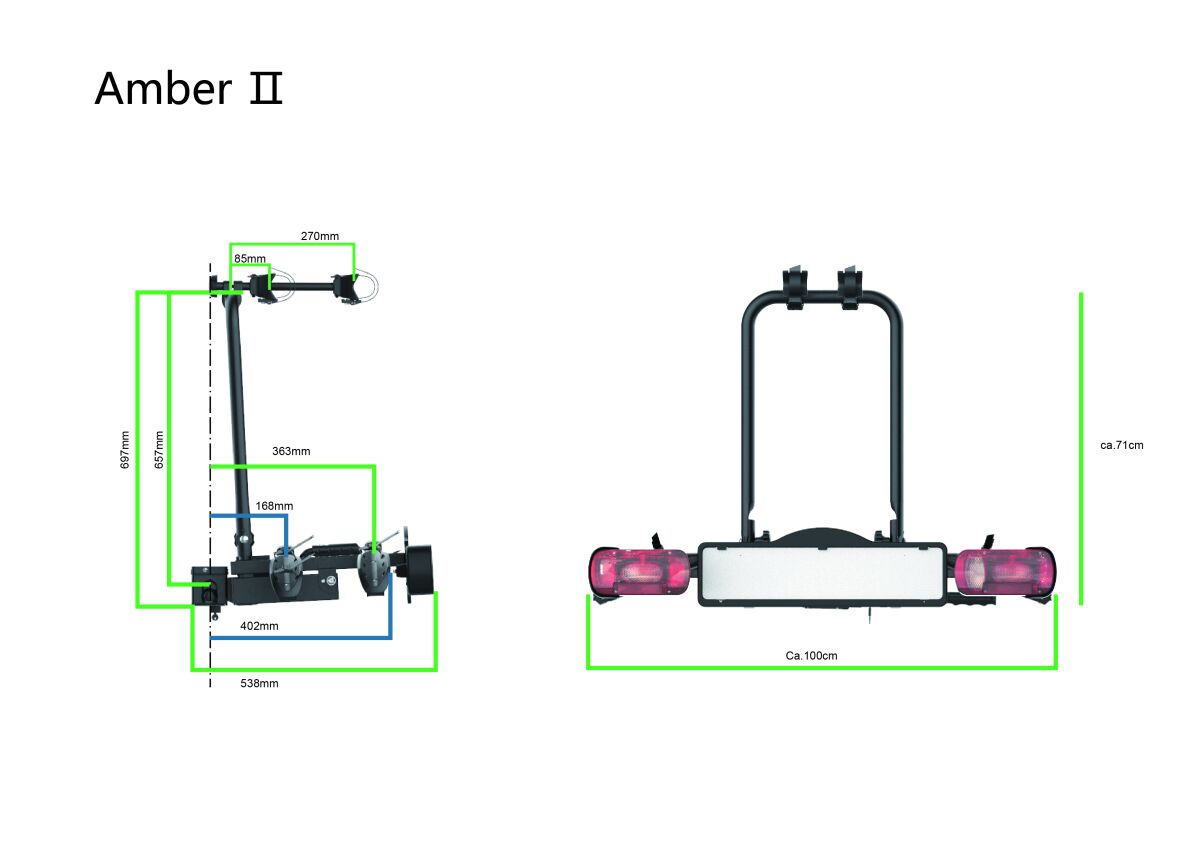 Pro-User fietsendrager Amber 2