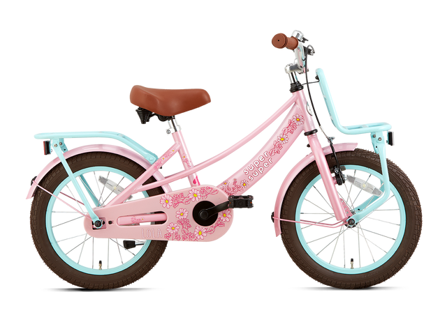 Supersuper Lola 16 inch 2022 Meisjes - Fietsenconcurrent.nl